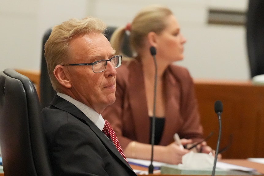Mark Parton and Leanne Castley