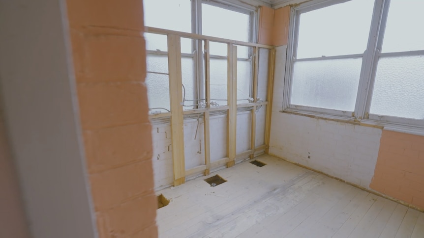 Upstairs rooms were reimagined.