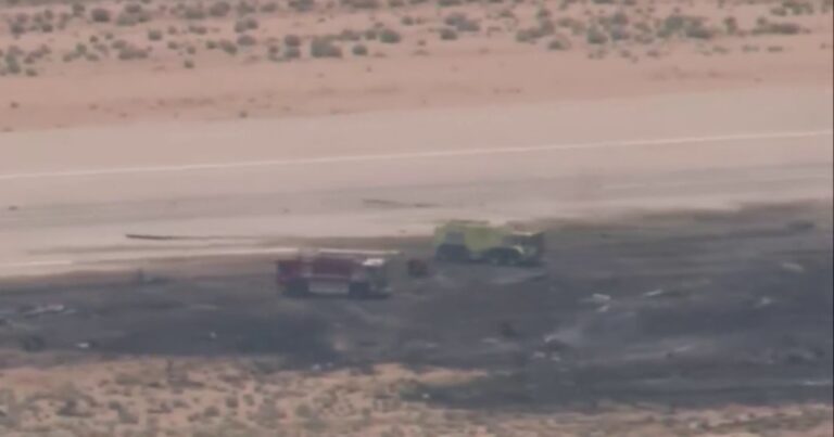 Eight dead after B-52 bomber crashes at California military base