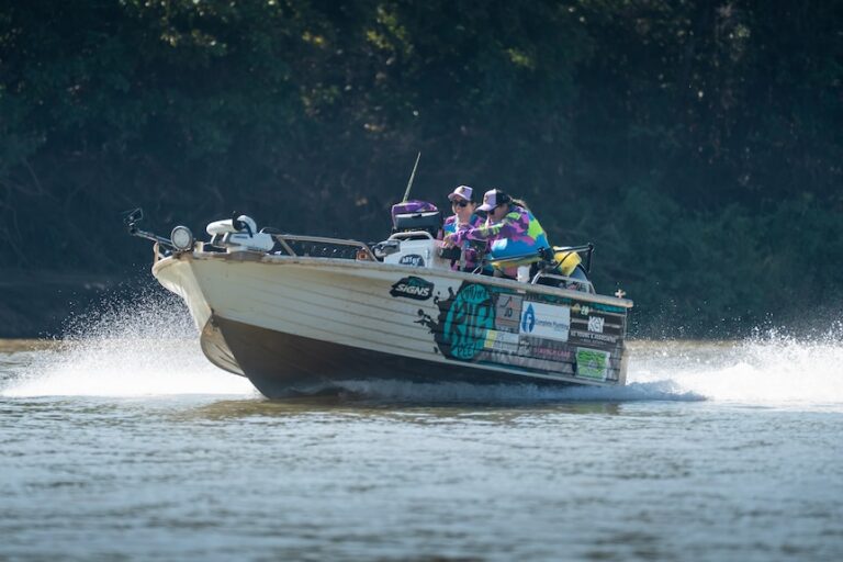 Major fishing competition the Barra Nationals gets under way after six-week delay due to flooding