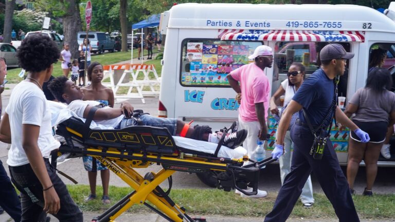 Police arrest a suspect in a shooting at an Ohio festival that wounded 12