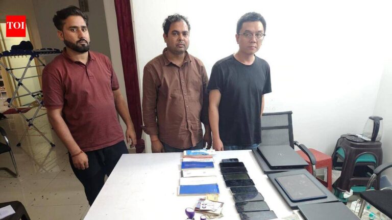 Chinese national, two aides using phone cover manufacturing unit as front to operate international hawala racket arrested | Noida News