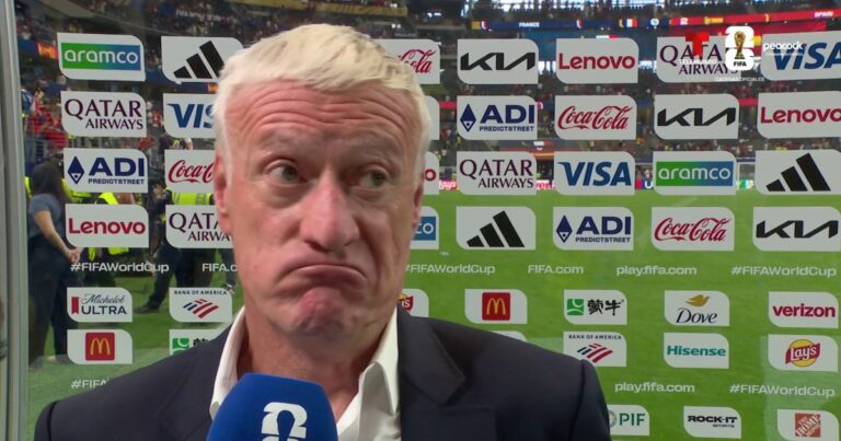 Deschamps lamenta irse del banquillo francés sin llegar a la final: “Fuimos inferiores”